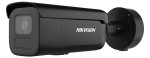 4 MP AcuSense WDR motoros zoom EXIR IP csőkamera; hang I/O; riasztás I/O; integrált RJ45; fekete