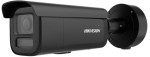 4 MP AcuSense WDR motoros zoom EXIR IP csőkamera; hang I/O; riasztás I/O; integrált RJ45; fekete