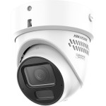4 MP ColorVu WDR motoros IP turret kamera; IR/láthatófény; beépített mikrofon; fény és hangriasztás