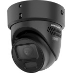4 MP ColorVu WDR motoros IP turret kamera; IR/láthatófény; beépített mikrofon; fény és hangriasztás