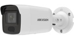 4 MP AcuSense WDR fix EXIR IP csőkamera; hang I/O riasztás I/O