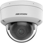 6 MP AcuSense WDR fix EXIR IP dómkamera; hang I/O; riasztás I/O; beépített mikrofon