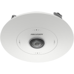 6 MP 360° IP fisheye camera; audio and alarm in- and output; built-in microphone