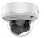 8 MP THD vandal-proof motorized zoom EXIR dome camera; with OSD menu