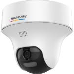 5 MP ColorVu fixed THD PT turret camera; IR/white light; two-way audio; audible and visual alarm