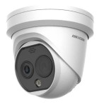 IP thermal (256x192) 50°x37.3° and optical (4 MP) camera; -20°C-550°C; flashing light/sound alarm