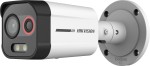 HeatPro IP hő- (96x72) 25°x18,75° és láthatófény (4 MP) kamera; villogófény-/hangriasztás