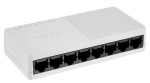 8-port switch; 10/100M; unmanaged; plastic