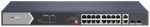 20-port Gbit PoE switch (225 W); 12 PoE+ / 4 HiPoE / 2 RJ45 + 2 SFP uplink ports