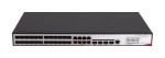 36 portos SFP switch; L2; 24 1000M SFP + 8 1000M RJ45 + 4 10G SFP+ uplink port; menedzselhető