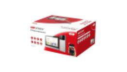 Egylakásos IP video-kaputelefon szett;DS-KH8380-WTE1+DS-KV6114-MWBE1+DS-KABV6114-RS