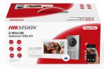 Kétvezetékes HD video-kaputelefon szett; kültéri; fehér beltéri; disztributor