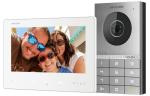 Kétvezetékes IP video-kaputelefon szett: kültéri, beltéri