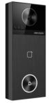 Single-family IP video intercom outdoor station with card reader and IR illumination; PoE
