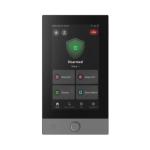 7" érintőképernyős kezelő AX Hybrid Pro G2 központokhoz; 2/1 I/O; M1/DESFire; Ethernet/WiFi; fekete