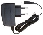 Power supply with connector; 12 VDC/1 A