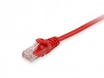 UTP patch cable; cat6; red; 1 m