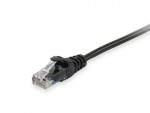 UTP patch kábel; cat6; fekete; 0,25 m