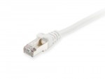 SFTP patch kábel; cat5e; duplán árnyékolt; bézs; 0,5 m