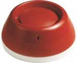 C-NET(Cerberus PRO)/FDnet loop powered acoustic siren; red