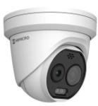 IP hő- (256x192) 90°x65,4° és láthatófény (5 MP) kamera; -20°C-150°C IP hő- (256x192) 90°x65,4° és láthatófény (5 MP) kamera; -20°C-150°C