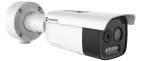 HeatPro IP hő- (160x120) 50°x37° és láthatófény (5 MP) kamera;-20°C-150°C; villogófény-/hangriasztás