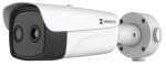 IP hő- (384x288) 60.2° × 40.6 és láthatófény (4 MP) kamera; ±8°C; -20°C-150°C; NEMA 4X