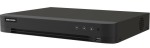 16 csatornás AcuSense THD DVR; 5MP lite@12fps, 1080p lite@20fps, 720p@20fps; +8× 6MP IP; koax audio