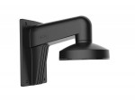 Wall mount bracket for dome cameras; black