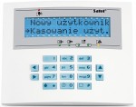LCD keypad for INTEGRA control panels; with blue backlighting of keypad and display