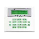 LCD keypad for INTEGRA control panels; with green backlighting of keypad and display