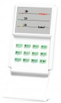Code lock for INTEGRA control panels; with flap cover; green backlighting of keypad
