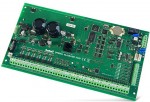 Main board for 16-256 zone alarm panel; 32 partitions; 16-256 outputs; telephone comm; 2+1.5 A p.sup