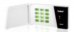 MICRA vezeték nélküli kezelő oldalra nyíló billentyűzetvédővel; zöld háttérfény