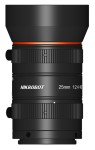 Lens; 25 mm fix focal length; 4K; F2.4-F16; 25 mm sensor size; M42-mount