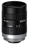 Lens; 16 mm fix focal length; 5 MP; F1.8-F16; 2/3"; C-mount