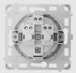 OutletCore Basic standard wall socket with grounding; vertical