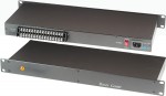Stabilized, switching-mode power supply; with 16 pcs 12 VDC outputs; maximum 8 A;1U rack mount model