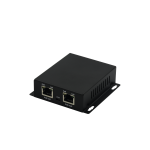 2 portos gigabit ethernet PoE extender; 30 W; max. 250 méter; túlfeszültség védelem; IP30