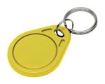 Access control keytag; Mifare; yellow