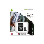 512GB microSD card; microSDXC; UHS-I Speed Class; U3; V30; with adapter