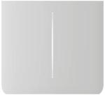 End-position switch for multi-gang frame; 2-button; vertical; white