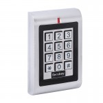 Card reader and code lock; dual zone; stand-alone; vandal-proof; outdoor; IP66