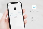 Tag érintésmentes beléptető kulcstartó tag; 13,56 MHz Mifare DESFire; ISO 14443-A; 100 db; fekete