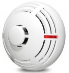 Smoke and heat detector for 12 V systems