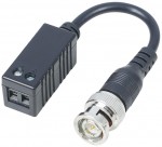 1-channel passive HD-TVI/HD-CVI/AHD video transceiver; 10 cm cable; pcs; unsuitable for PoC devices