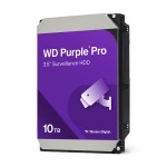 WD Purple Pro; 10 TB biztonságtechnikai merevlemez; 7200 rpm;24/7 alkalmazásra;nem RAID kompatibilis