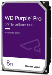 WD Purple Pro; 8 TB biztonságtechnikai merevlemez; 24/7 alkalmazásra