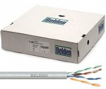 UTP fali kábel; cat5e; 100 fm; dobozos kiszerelés; 0,51 mm rézmag; szürke