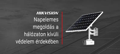 Hikvision napelemes megoldásai